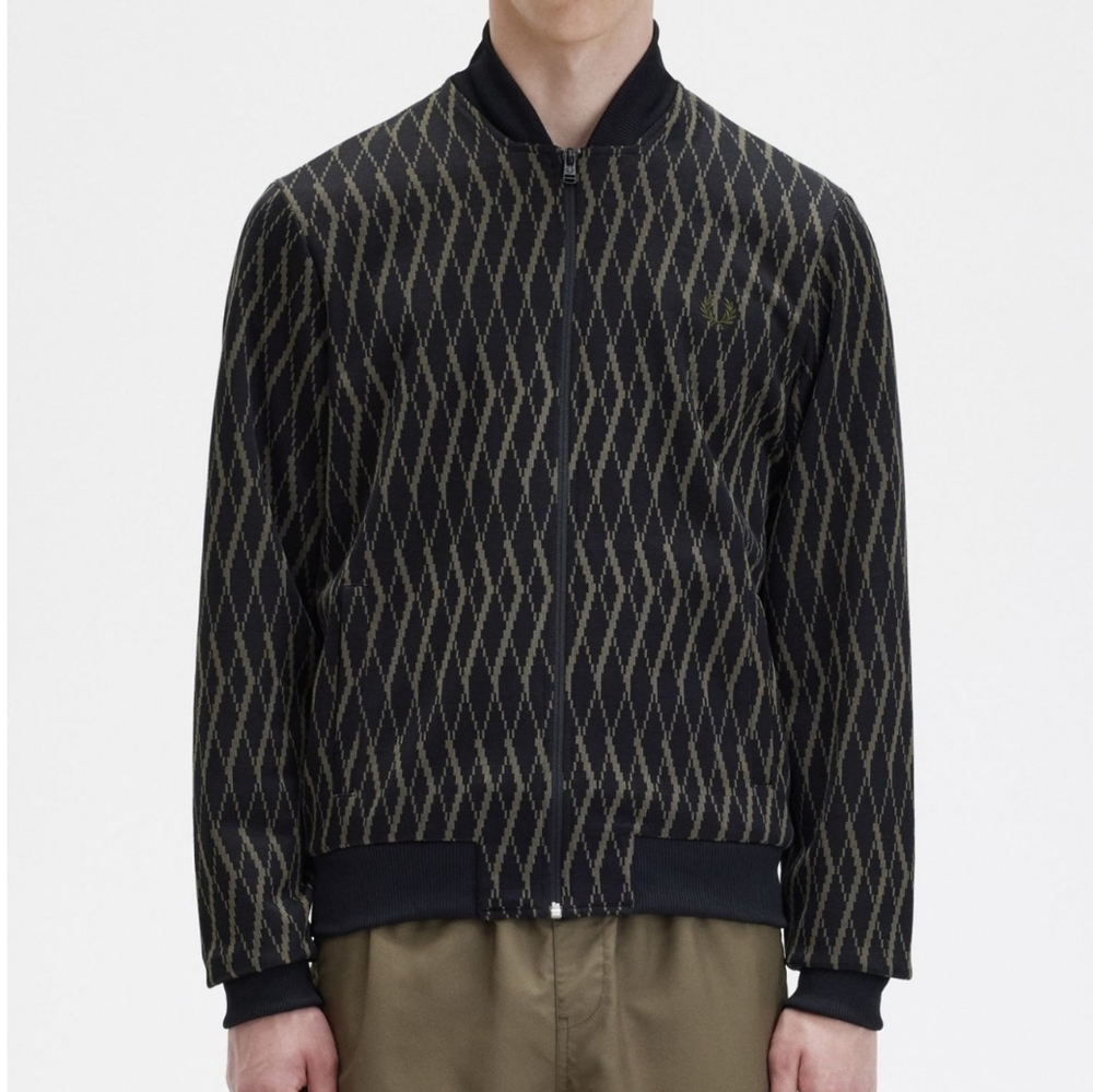 FRED PERRY Argyle Track Jacket